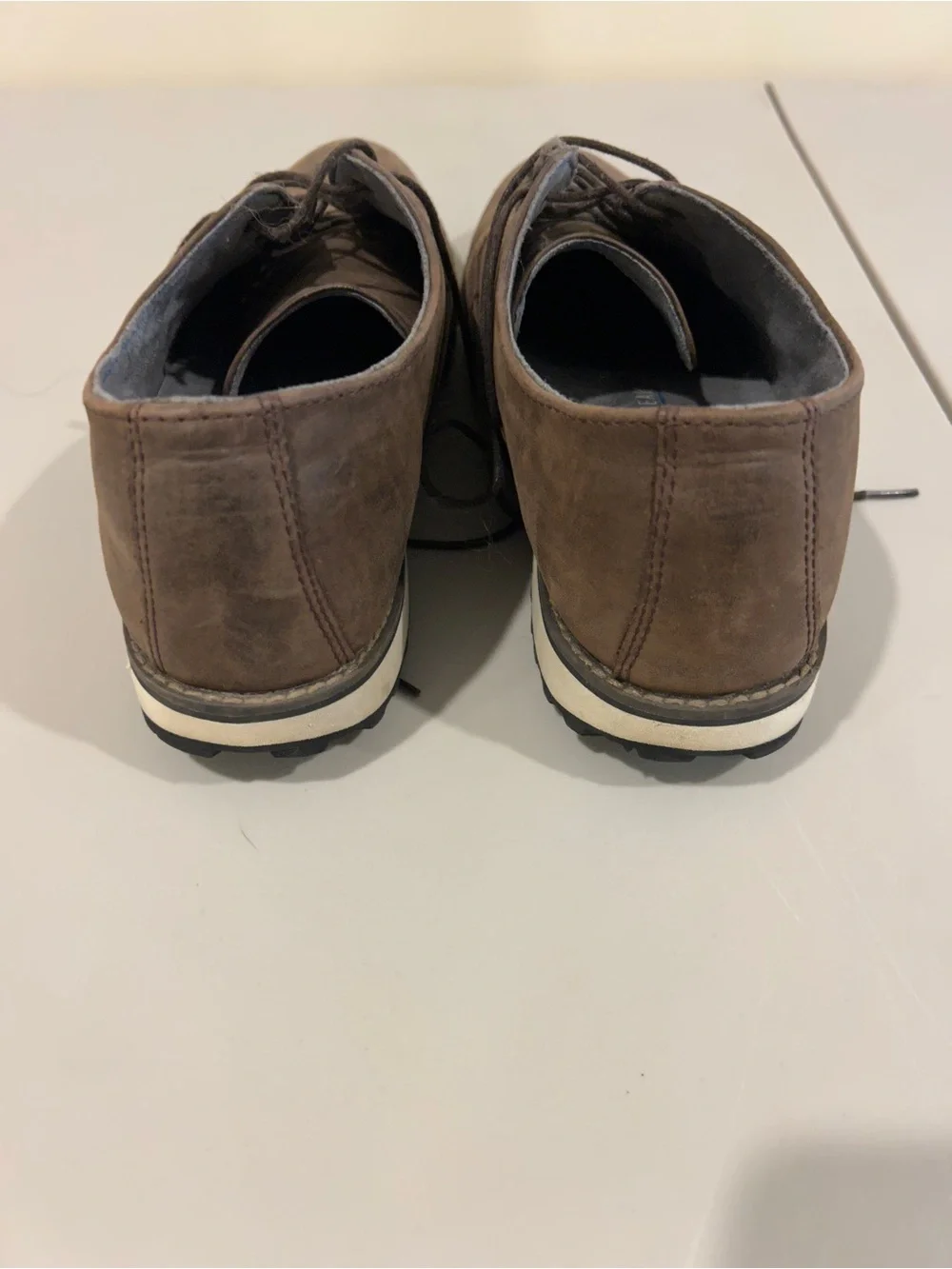 5.11 Tactical Brown Leather Derby Lace-Up Shoes